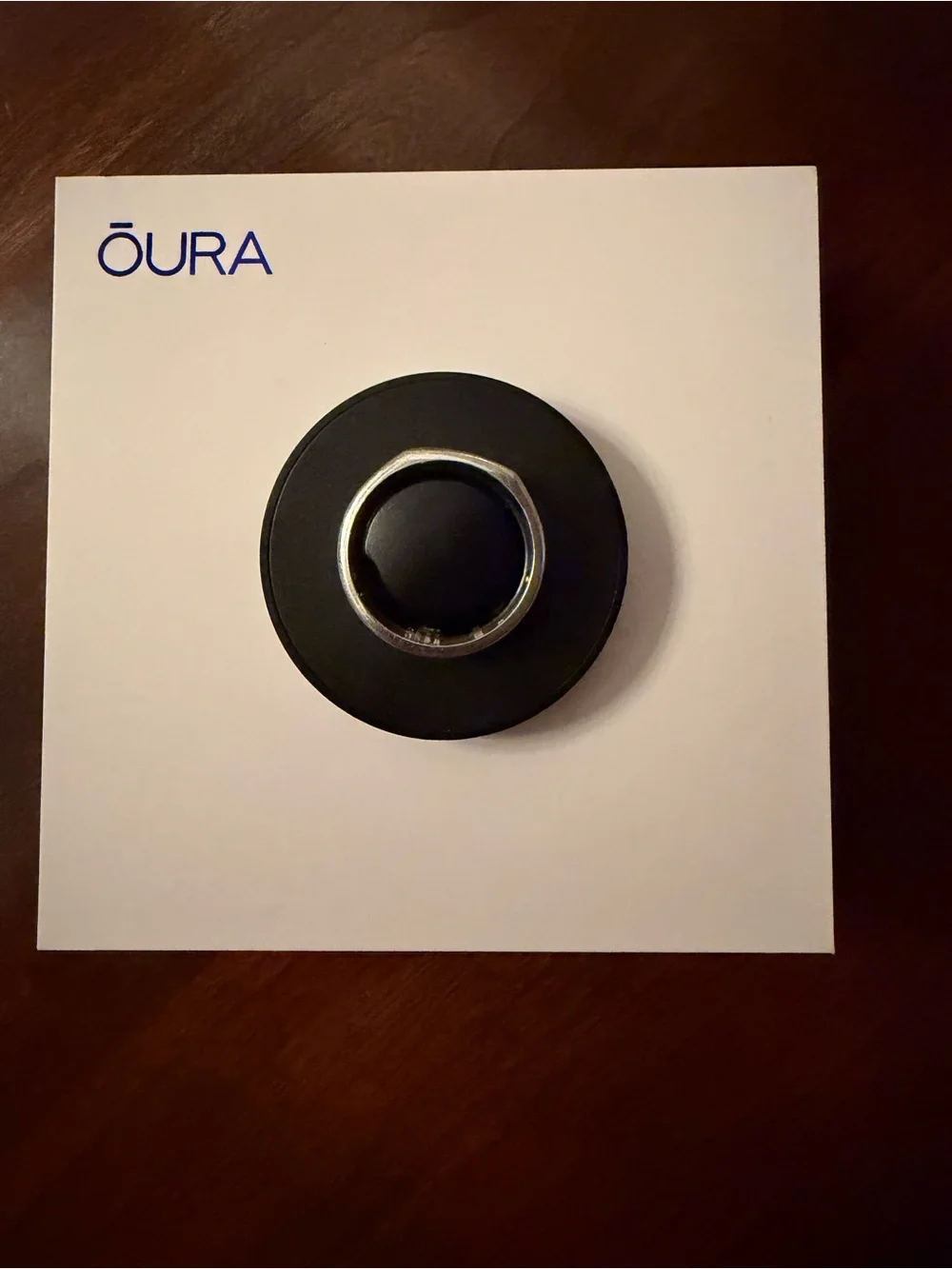 Oura Black Magnetic Ring Charger with Cable